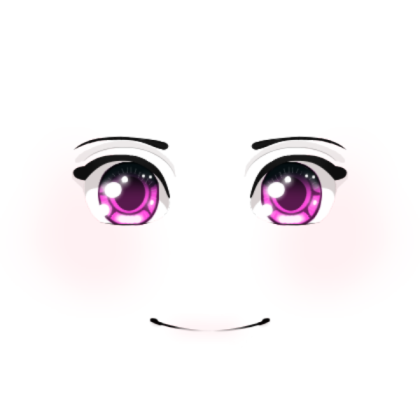 Magenta eyes Roblox decal