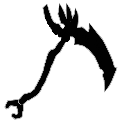 Cartoony Chaos Scythe White thumbnail