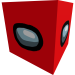 Red Crew Cube