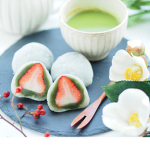 Mochi strawberries