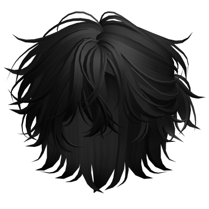 Wolfcut Tied-Up Sidepart Black
