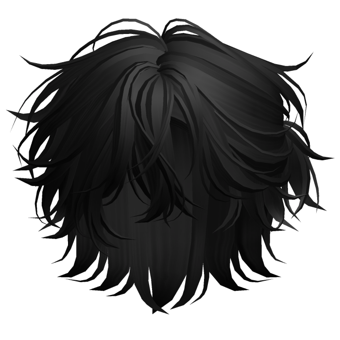 Wolfcut Tied-Up Sidepart Black