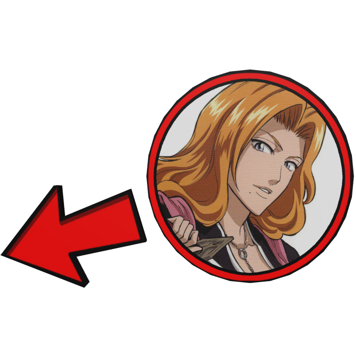 Rangiku Matsumoto Pointing Meme Circle Bleach