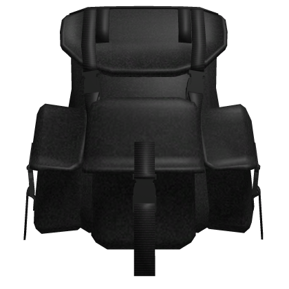 Military Jungle Black Backpack V2 Roblox item