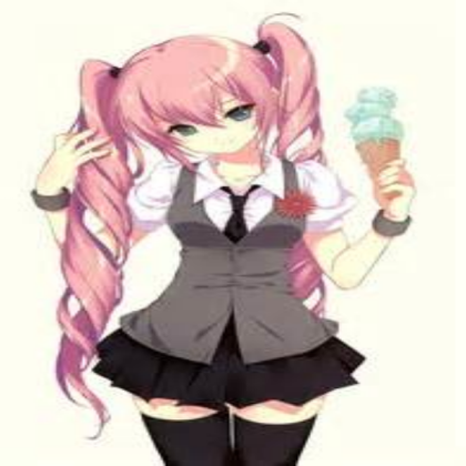 anime girl Roblox decal