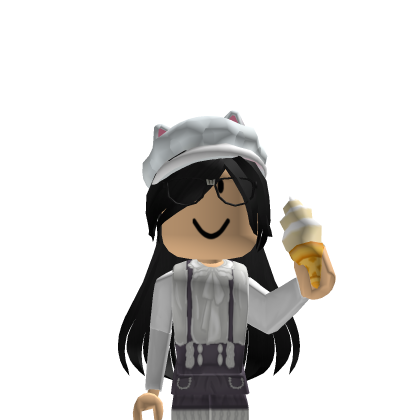  Me holding a icecream