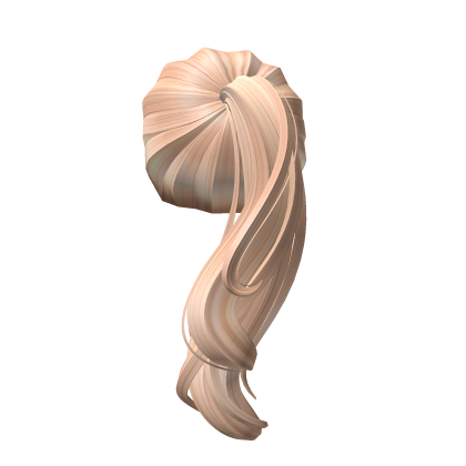 Lavish Ponytail in Blonde Roblox item