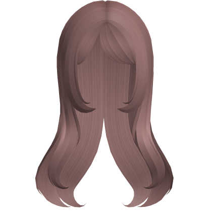 𖹭.ᐟ cute long kawaii hair in Mahogany, Dust Pink Roblox item