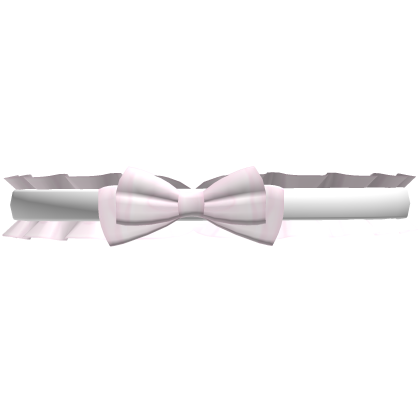 pink ruffle choker
