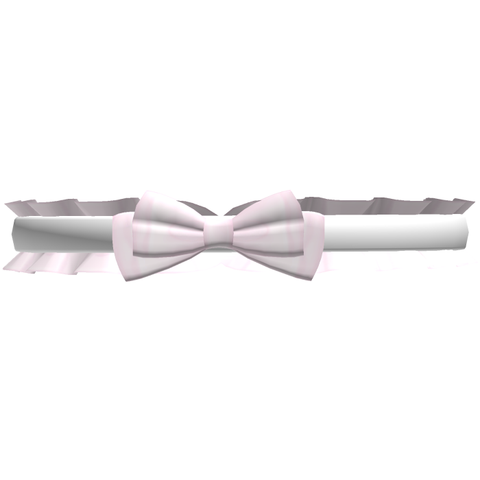 pink ruffle choker