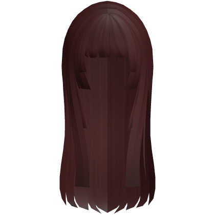yumeko's blunt layered schoolgirl hime; red Roblox item
