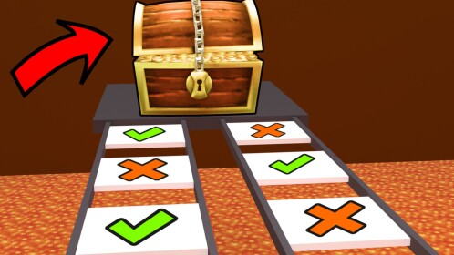 1% Win Glass Bridge Obby!