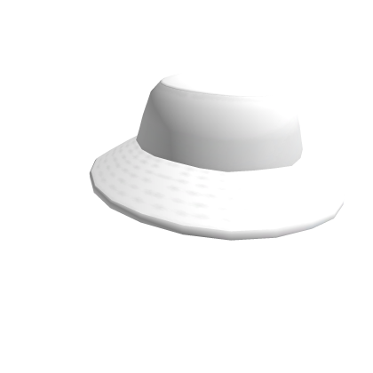 White Trendy Hat Roblox item