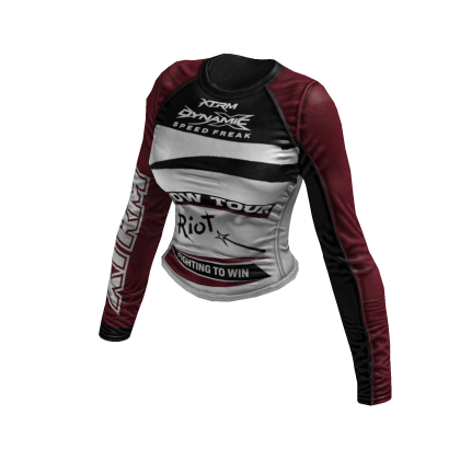 Graffiti Hashiriya Streetracer Top (Burgundy)