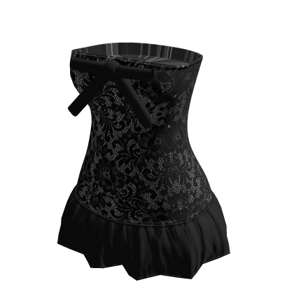 ♡ black lace outfit