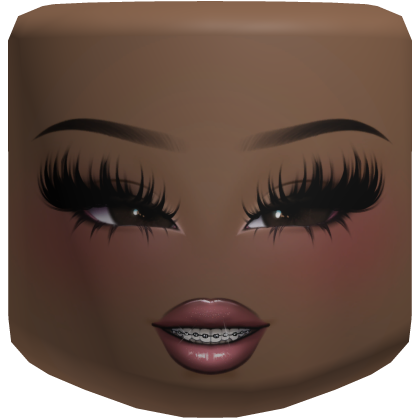 Smiling Braces Baddie Makeup Roblox item