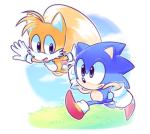 Sonic & Tails Best Buds Forever!