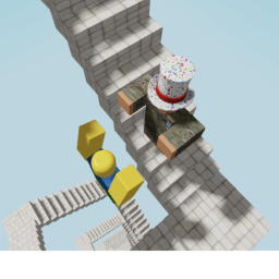 CLIMB STAIRS FOR ADMIN!