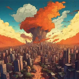 Hardcore Natural disaster icon