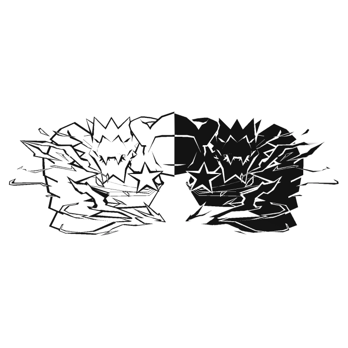 Cartoony Black&White