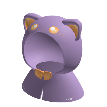 halloween purple cute cat shawl