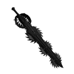 [ pbr ] Dark Jigsaw Blade [ v2, Right ]