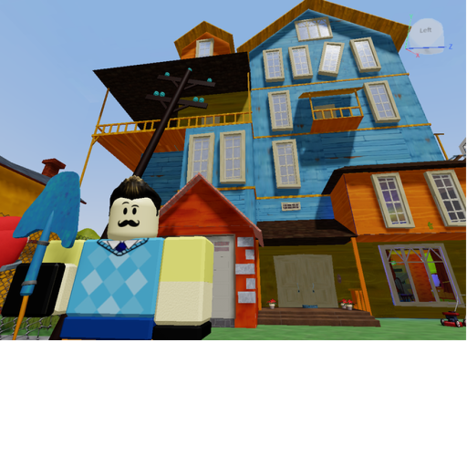 (Legacy)Hello Neighbor(Alpha 1) official Roblox game thumbnail