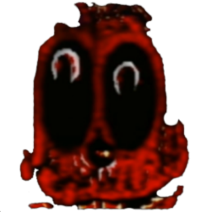 Creepy red monster thing Roblox decal
