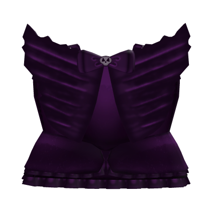 [HALLOWEEN] Purple Bat Corset Dress