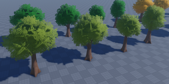 Stylized Tree Pack preview 2