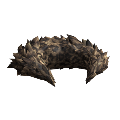 Leopard Neck Fur Collar