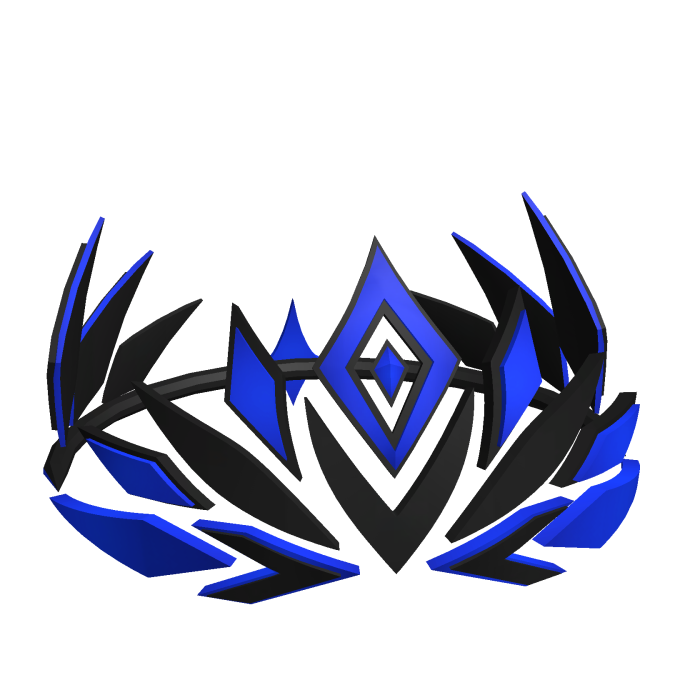 Blue Gem Anime Style Crown