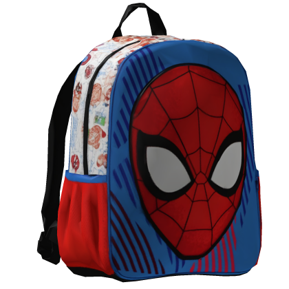 Spider-Man Blue Web Backpack Roblox item