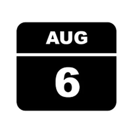 AUGUST 6 UPDATE