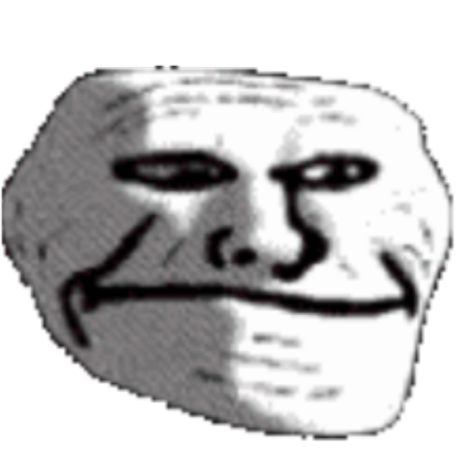 Troll Face (Depression) Roblox decal