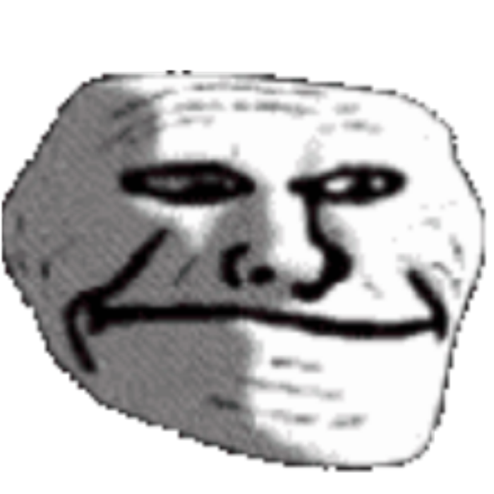 Troll Face (Depression) Roblox decal