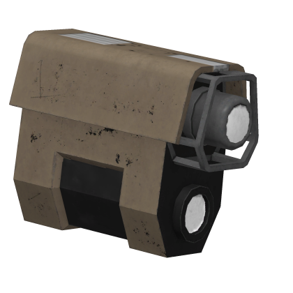 Helldivers SEAF Helmet attachment Beige Roblox item