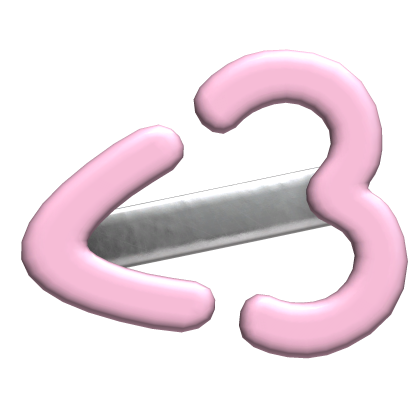 𝓓 | dollie <3 hairclip - baby pink Roblox item