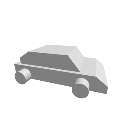 my first blender car