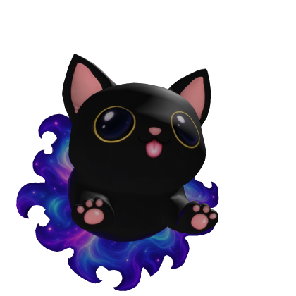 Teleporting Black Cat