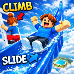 The Tallest Water Slide into a pool! icon
