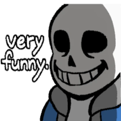 UNDERTALE - very funny. Sans Sticker