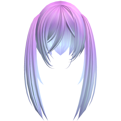 ୨ৎ Long Pastel Soft Emo Overgrown Pigtails
