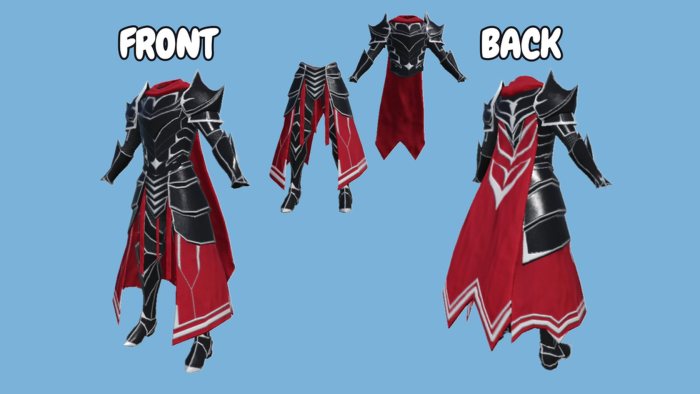 [Layered] Nightmare knight armor set preview 2