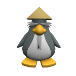 Comically Wise Penguin