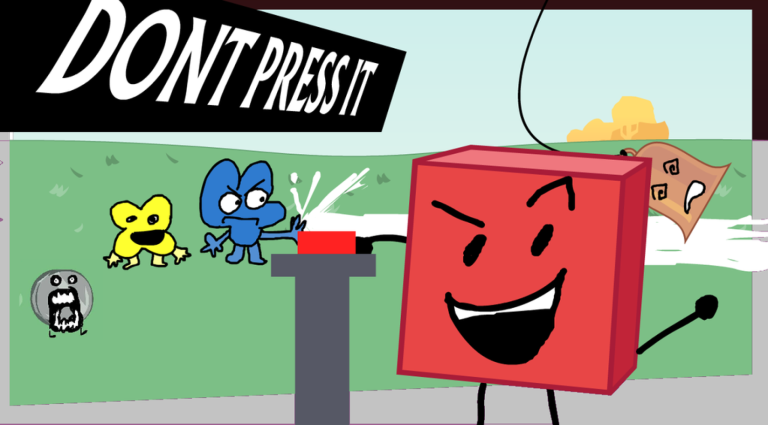 Don't Press The BFDI Button screenshot 1