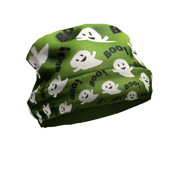Y2K Green Halloween Ghost Skully 👻