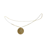 Gold Flashcoin Necklace