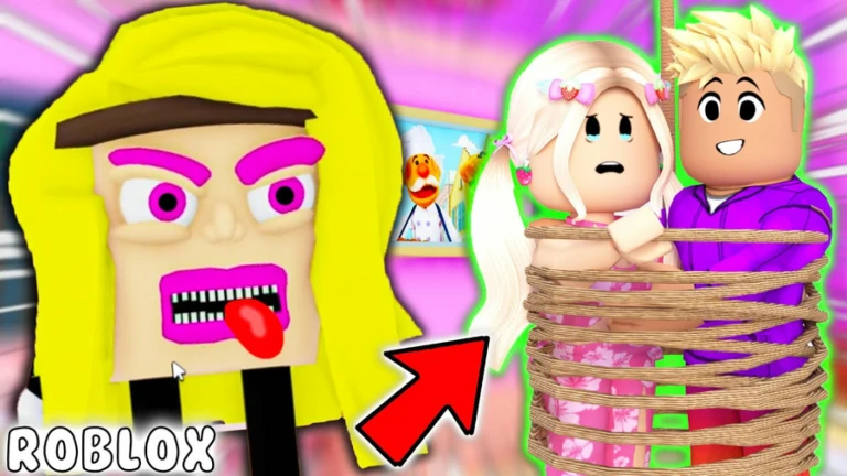 ¡FUGA DE LA TIENDA DE MIEDO A LOS MUFFINS! (OBBY) - Roblox