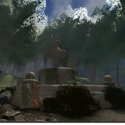 Realistic Forest At Night